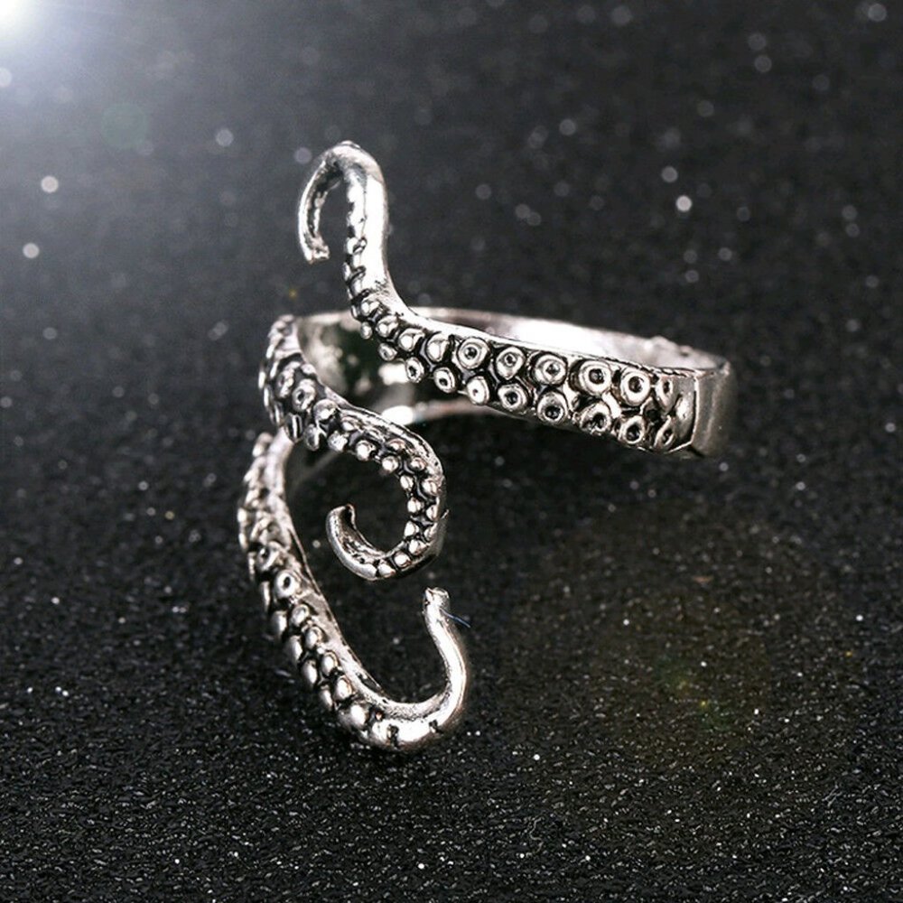 NWOT Silver Octopus Ring - Picture 7 of 11